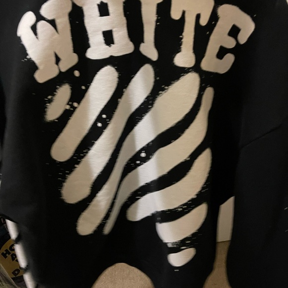 Off-white oversized spray paint hoodie - Picture 5 of 5